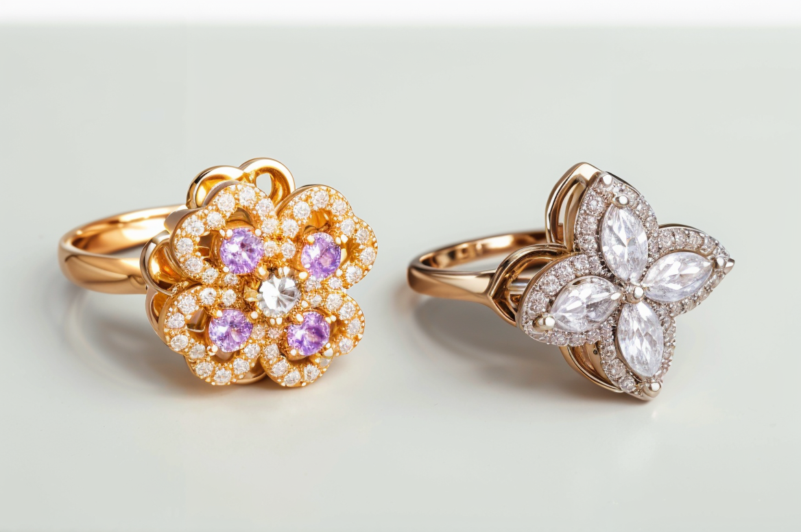 anillo antiestrés giratorio en mano, joyería contra la ansiedad calagir
